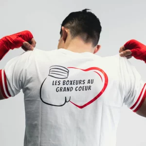 T-shirt association "Boxeurs au grand coeur"