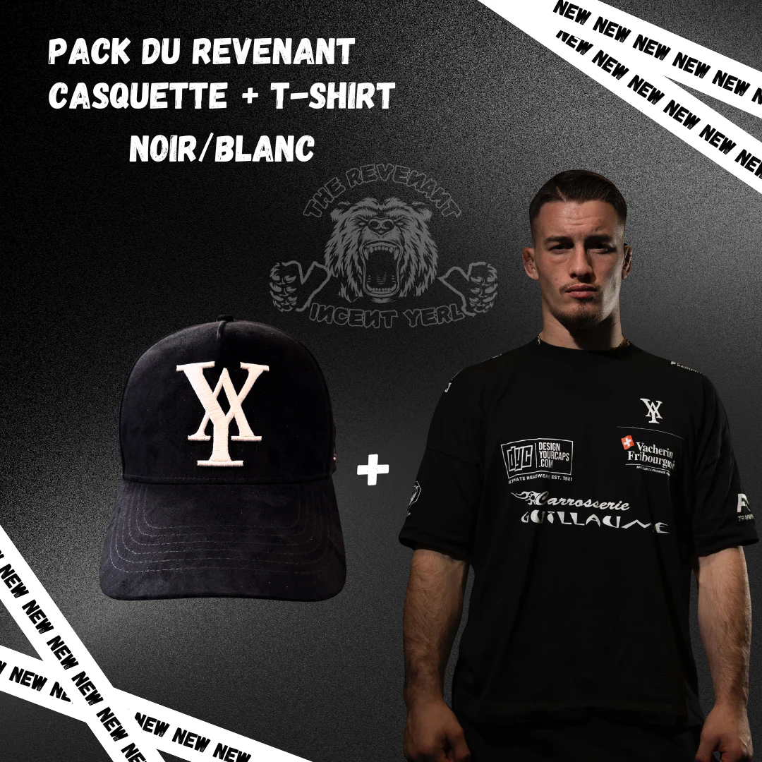 Pack du REVENANT noir/blanc